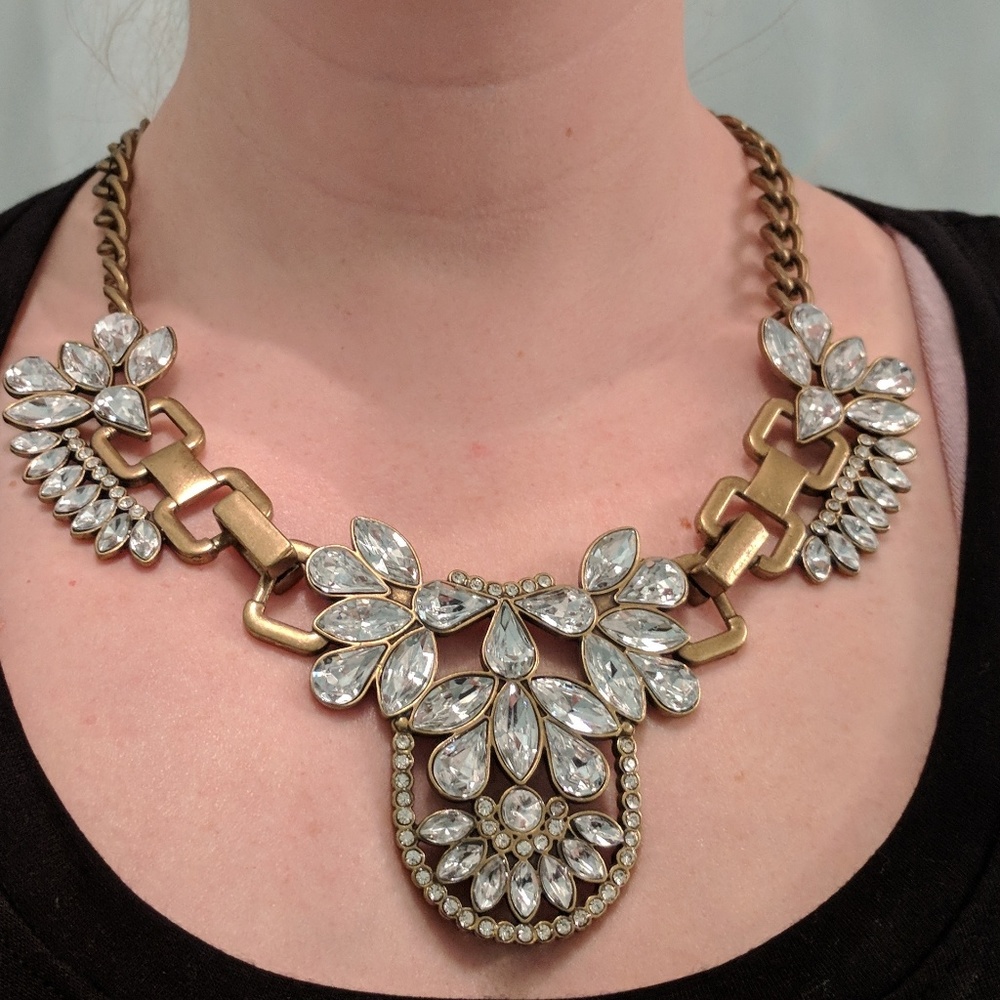 Gold Statement necklace